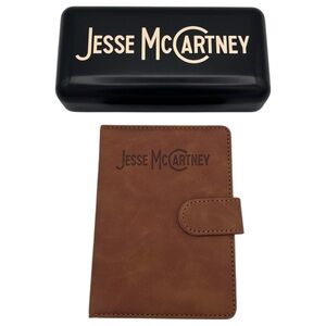 Jesse McCartney Weightless Tour VIP Passport Holder & Commemorative Ticket Case